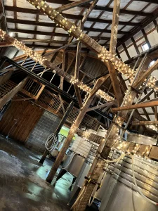 The working winery at Unionville Vineyards